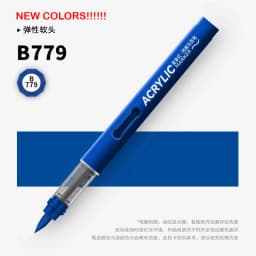 GRASP 1PC 84 Colors Acrylic Marker Pens Waterproof Pen Soft Brush Nib Student Art for Glass Stone Stationery School Art Supplies