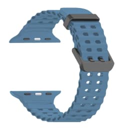 Strap for Apple Watch Ultra 2 49mm 45mm 44mm 42mm 38mm 41mm 40mm Silicone Ocean belt for iWatch series 10 9 8 7 se 5 4 3 Correa