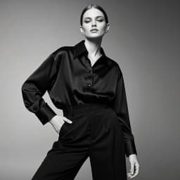 Korean Office Lady Trend Casual Shirt Elegant Blouses For Women Satin Multicolor Basic Slim Shirt Solid All-Match Top French New