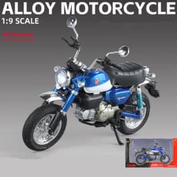 1:9 Honda Monkey 125 MINI Alloy Die Cast Motorcycle Model Toy Vehicle Collection Sound and Light Off Road Autocycle Toys Car