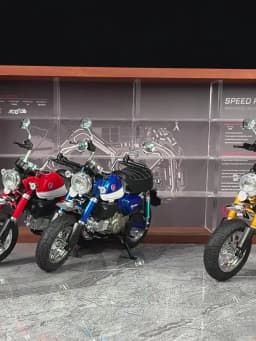 1:9 Honda Monkey 125 MINI Alloy Die Cast Motorcycle Model Toy Vehicle Collection Sound and Light Off Road Autocycle Toys Car