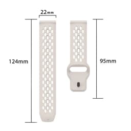 22mm Breathable Sport Strap For CMF Watch Pro 3 2 Soft Silicone Bracelet For CMF by Nothing Watch Pro 2 Smart Watch Band Correa