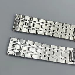 6021# Stainless Steel Solid Seven Bead Watch Band 10 12 13 14 15 16 17 18 19 20 21 22 23 24mm Watch Accessories Watch Straps