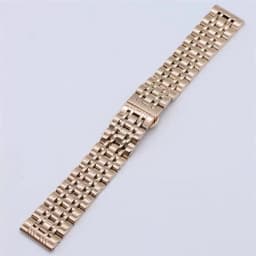 6021# Stainless Steel Solid Seven Bead Watch Band 10 12 13 14 15 16 17 18 19 20 21 22 23 24mm Watch Accessories Watch Straps