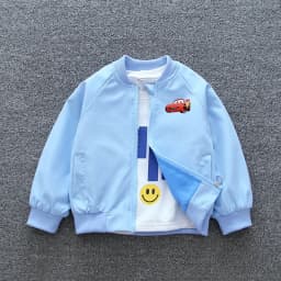 Disney Pixar Cars Lightning McQueen Jackets 2025 Spring Autumn Baby Boys Zipper Casual Coats Kids Clothes Windbreaker Outerwear