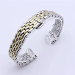 10mm 12mm 14mm 16mm Stainless Steel Strap Watchband Women Silver Gold Black Rose Gold Bracelet Suitable for Any Brand