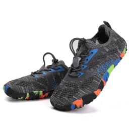 Kids Water Shoes Children Barefoot Shoes Comfortable Trail Running Shoes Breathable Non-Slip Hiking Shoes Aqua Shoes Sports