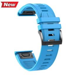 22 26mm Silicone WatchBand for Garmin Fenix 7 7X 8 E 6X 6 Pro 5 5X Plus Epix Gen2 Enduro 3 Instinct 3 Solar Quick Release Strap