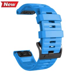 22 26mm Silicone WatchBand for Garmin Fenix 7 7X 8 E 6X 6 Pro 5 5X Plus Epix Gen2 Enduro 3 Instinct 3 Solar Quick Release Strap