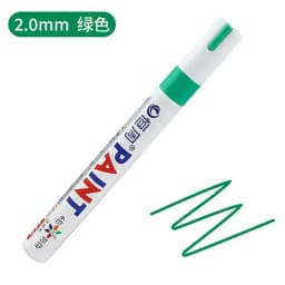 1Pc Colors Permanent Waterproof Marker Car Touch Up Paint Pen Tire Tread Rock Mark Glass CD Tool Artist Paintbrush Office Supply