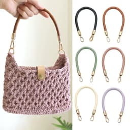 40CM PU Leather Bag Belt Gold Chain Buckle Handle Handbag Strap Women's Bag Handles Shoulder Bag Straps Replacement Accessories