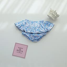 Infant Baby Girls Floral Tutu Skirt Shorts Kids Flower Bloomer Elastic Waist Summer Skorts for Casual Shorts Children Clothes