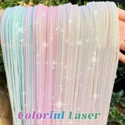 New 1.4M Laser Color TPU Spiral USB Charging Cable Protector for IPhone Samsung Huawei Earphone Cord Line Anti-break Protection
