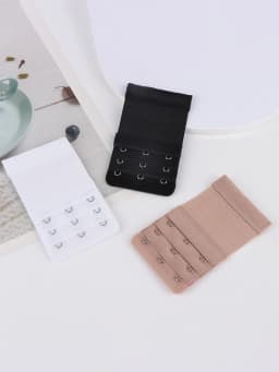 3pcs 3hook bra strap extenders, comfortable adjustable bra straps, no bra look, ladies lingerie and underwear accessories