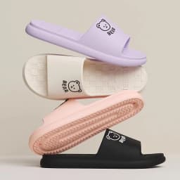 Women Summer Concise EVA Slippers Men Soft Home Slides Couples Bathroom Non-slip Sandals Adults Comfortable Outdoor Beach Shoes