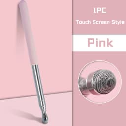 High Quality Stainless Steel Touch Screen Pen 68MM Telescopic Rod Teaching Pointer Reading Sticks Teaching Tools