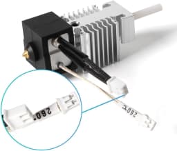 Creality Ender 3 V3 SE Hotend Nozzle Kit Efficient Heating Cooling Dissipate Heat Stainless Steel Throat 3D Printer Accessories