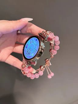 18mm 20mm 22mm Small Fragrance Chain Strap Suitable for Samsung Galaxy Watch 7 FE 5 Pro 4 6 44mm 40mm Bracelet Correa Metal