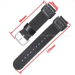Nylon Leather Strap for CASIO AE1000W AE1200 PRG-270 AQ-S810 W-735H AEQ-110W SGW300/400 MRW-200H Men's Watchband Accessorie 18mm