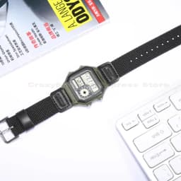 Nylon Leather Strap for CASIO AE1000W AE1200 PRG-270 AQ-S810 W-735H AEQ-110W SGW300/400 MRW-200H Men's Watchband Accessorie 18mm