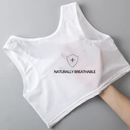 Women's Breathable Chest Breast Binder Wireless Chest Wrap Bandage Thin Short Vest Underwear Les Buckle Tomboy Bra
