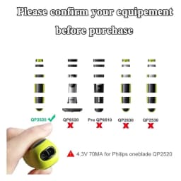 Wall Mounted Charging Base Charger Comb Holder for Philips Norelco One Blade QP2520 QP2530 QP2620 QP2630 Hybrid Electric Shaver