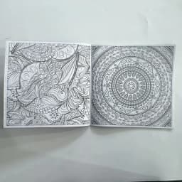 1PCS 24 Page Mandala Flower Coloring Book Casual Hand Drawn Graffiti Art Leisure Book,Essential for parent-child education