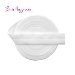 BRISTLEGRASS 2 5 10 Yard 5/8" 15mm Solid Matte Non-Shiny FOE Fold Over Elastics Spandex Band Hair Tie Headband Dress Sewing Trim
