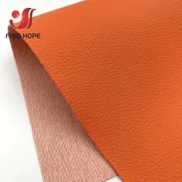 Litchi PU Leather Vinyl Fabric Faux Leatherette For Earring Sewing Clothing DIY Bow Decor Waterproof Handmade Material Roll