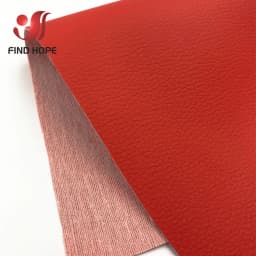 Litchi PU Leather Vinyl Fabric Faux Leatherette For Earring Sewing Clothing DIY Bow Decor Waterproof Handmade Material Roll