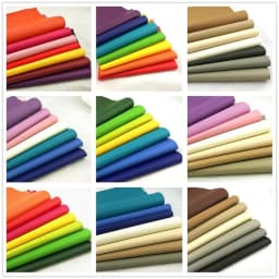Litchi PU Leather Vinyl Fabric Faux Leatherette For Earring Sewing Clothing DIY Bow Decor Waterproof Handmade Material Roll