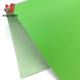 Litchi PU Leather Vinyl Fabric Faux Leatherette For Earring Sewing Clothing DIY Bow Decor Waterproof Handmade Material Roll