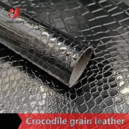 Litchi PU Leather Vinyl Fabric Faux Leatherette For Earring Sewing Clothing DIY Bow Decor Waterproof Handmade Material Roll