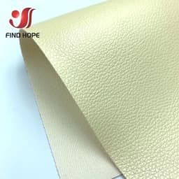 Litchi PU Leather Vinyl Fabric Faux Leatherette For Earring Sewing Clothing DIY Bow Decor Waterproof Handmade Material Roll