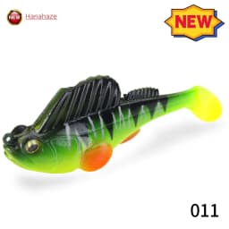 Hunthouse Soft Bait Jig Coated Fishing Lure Sinking All Water 55mm/75mm/95mm Swimbaits For Trout Pike Bass Shad Perch Tackle