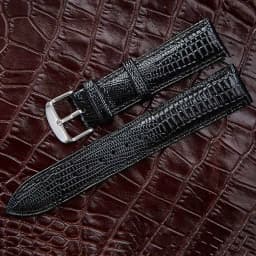 Fashion Lizard Texture Leather Watchband Pin Buckle Watch Strap for Women and Man 12mm 14mm 16mm 18mm 20mm 22mm 24mm