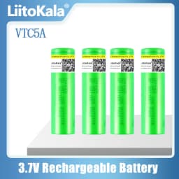 1-30PCS LiitoKala 3.7V 2600mAh VTC5A Rechargeable Li-ion Battery 18650 Akku US18650VTC5A 35A Toys Flashlight