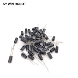 50pcs/lot 10UF 63V 10mf 105C 5X11mm Aluminum Electrolytic Capacitor 63V10UF Radial Lead 50pcs