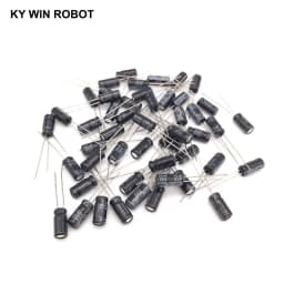 50pcs/lot 10UF 63V 10mf 105C 5X11mm Aluminum Electrolytic Capacitor 63V10UF Radial Lead 50pcs