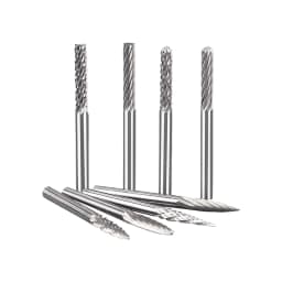 Tungsten Carbide Rotary File Hard Alloy Rotary Bur Drill Bit Engraving Cutter 3mm Shank Grinding Head