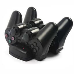 Dual Charging Holder Dock Charger Stand +USB Power Cable Cord for Playstation Dualshock 3 PS3 Gamepad Controller Move Navigation