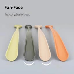 1Pcs Long Handled Shoe Horns 47cm Hanging Ring Shoehorn Pregnant Woman Elderly Shoe Spoon Household Lazy People Shoe Spatula