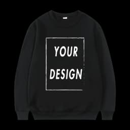 2025 New Unisex Hatless Sweatshirt Customize Your Logo Crew Neck Sweater Fashion Men's Women's Casual Sweater