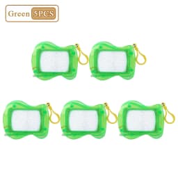 1-10PCS Mini Magnetic Drawing Board Keychain Doodle Pad with Stylus Portable Toy Erasable Writing Board Educational Kids Gift