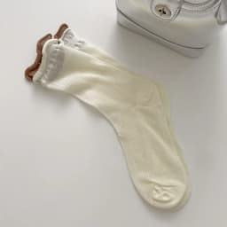 Double Ribbed Matching Midtube Socks for Women and Candy Matching Socks for Morandi Fashion Matching Stockings for Women
