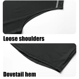 CHRLCK Men's Running Vest Quick Drying Gym Tank Top Men Fitness Sleeveless Shirt Male Mesh Breathable Fitness Sports Vest