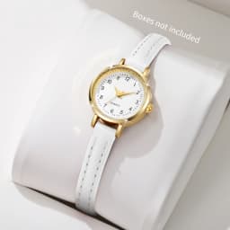 Fashion Small Dial Women's Quartz Watch Ladies Leather Strap Wrist Watches Reloj Mujer(Without Box)