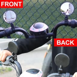 Universal Bicycle Mirror Handlebar Rearview Mirror for Bicycle Motorcycle 360 Rotation Adjustable for Bike Riding Cycling Mirror