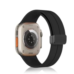 Strap For Apple Watch Ultra 3 2 Band 44mm 45mm 49mm 40mm 41mm 46mm Magnetic Silicone Bracelet Correa iWatch Series 8 SE 9 10 11