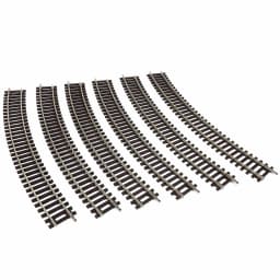 Evemodel Model Trains HO Scale 1:87 Straight Curved Track Copper-Nickel Rail Code 100